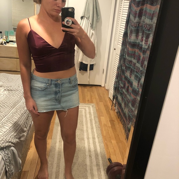 Jean skirt - Picture 1 of 5